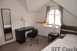 Fully furnished room for rent for students, workers in Prague