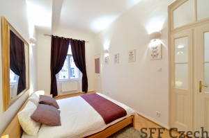 Furnished luxury 2 bedroom flat Prague 2, Manesova