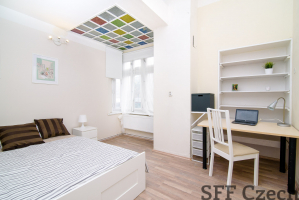 Furnished private room for rent Prague 8 - Karlín, close to Florenc