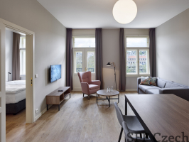 Nice new modern fully furnished apartment to rent in center of Prague 