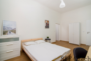 Fully furnished room for rent in shared flat Prague 2 close namesti Miru