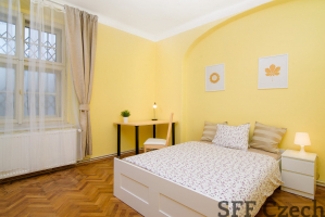 Furnished room to rent Prague 7 close to metro Vltavská and center