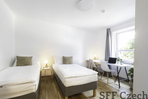 Double room for single or double occupancy to rent Prague 7