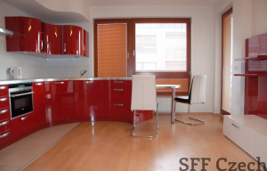 Nice modern 2 bedroom apartment with balcony in Prague 9 Vysocany