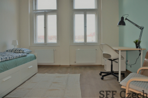 Furnished private room to rent in shared flat Prague 2 - Nové město close to center