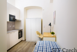 Cozy studio flat to rent Prague 2 in vicinity to all metro lines and center