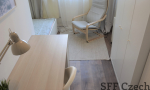 Furnished room to rent in Prague 2 close to metro and center