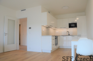 Velice pěkný nový moderní byt 2+kk s terasou na Praze 10 Strašnice