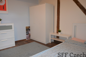 Furnished room to rent in attic flatshare Prague 2 close to I.P. Pavlova
