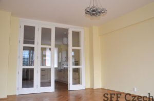 Partly furnished large flat 3+1 to rent Prague 5 - Smíchov